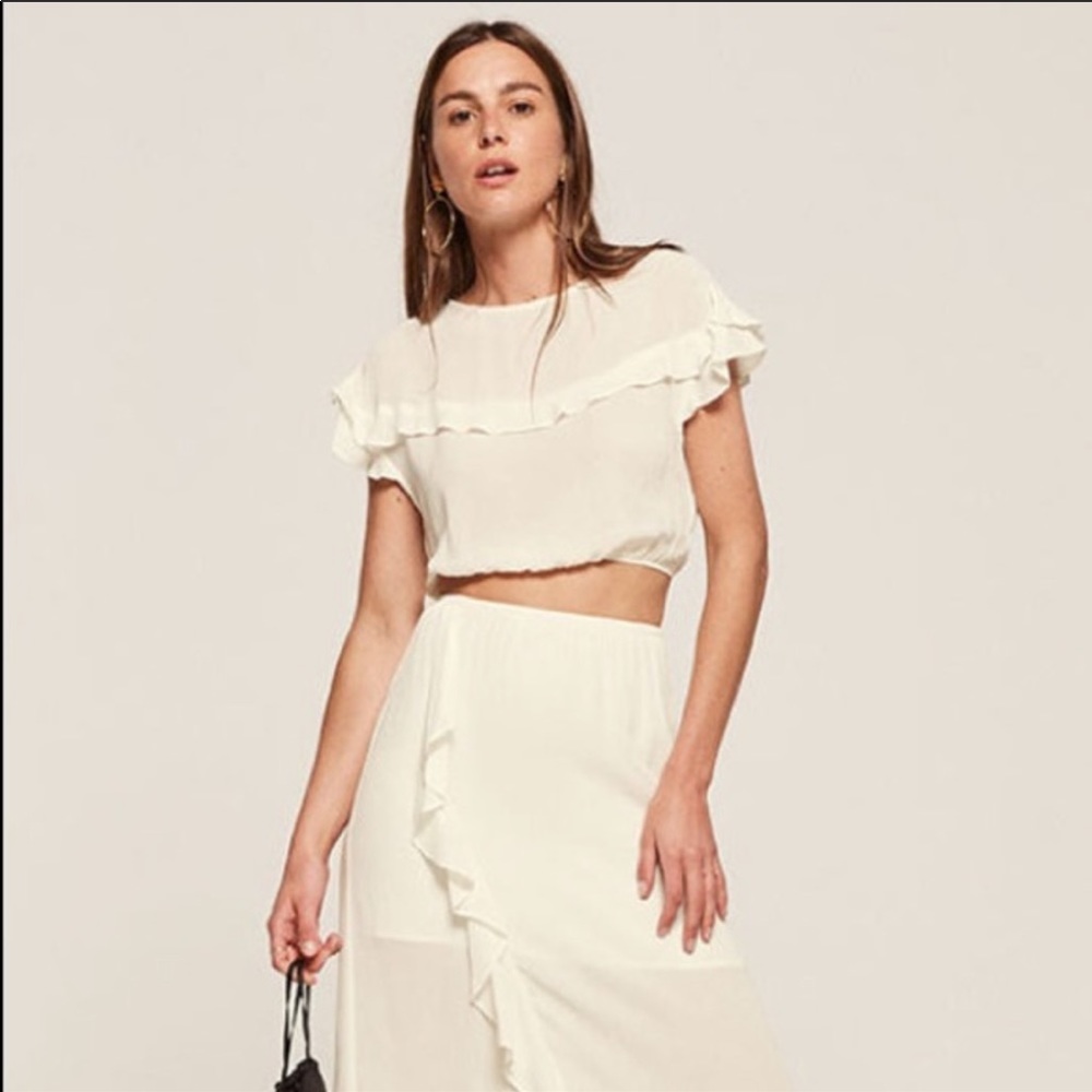 NWT Reformation Sahara Top